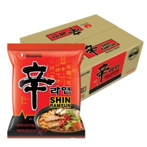 Nongshim Ramen Noodles, Gourmet Instant Ramen, Premium Microwavable Noodle Soup
